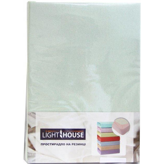 LightHouse Простирадло на резинці  трикотажне м'яте 180х200+25 см (46647) (2200000546647) - зображення 1