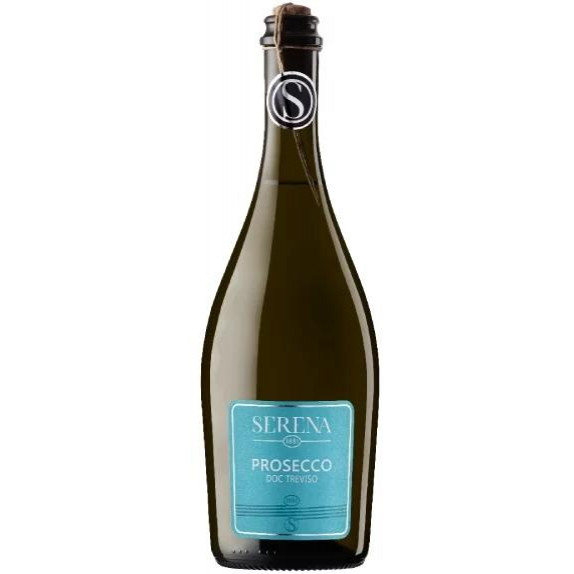 Serena Ігристе вино  1881 Prosecco Frizzante DOC Treviso біле сухе 0.75 л (BDA1SH-SER075-011) - зображення 1