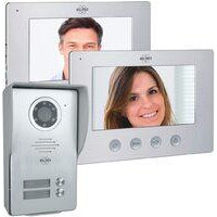 Elro 3 Video Door Intercom 3*18cm Monitor Silver (DV477W2)