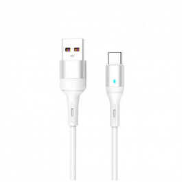 SkyDolphin S06T LED Smart Power USB to Type-C 1m White (USB-000556)
