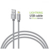 Intaleo USB/Apple Lightning Gray 2m (1283126477669) - зображення 1