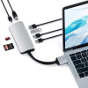 Satechi Aluminum Type-C Dual Multimedia Adapter Silver (ST-TCDMMAS) - зображення 4