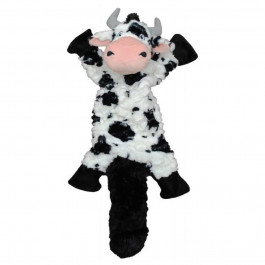 Jolly Pets (Джолли Пэтс) FAT TAIL Cow – Игрушка-пищалка Коровка для собак 18 см (FT67)
