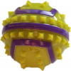 AnimAll Игрушка мяч с шипами GrizZzly 9727 8.4 см Желто-фиолетовый (6914068019727) - зображення 2