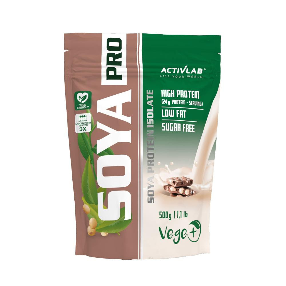 Activlab Soya Pro 500 g /16 servings/ Chocolate Nut - зображення 1