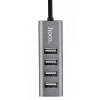Hoco HB1 4 Port USB Hub Tarnish (6957531038139) - зображення 2