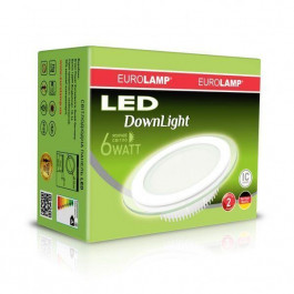 EUROLAMP LED Downlight 6W 4000K 220V LED-DLR-6/4 білий (4260484992994)