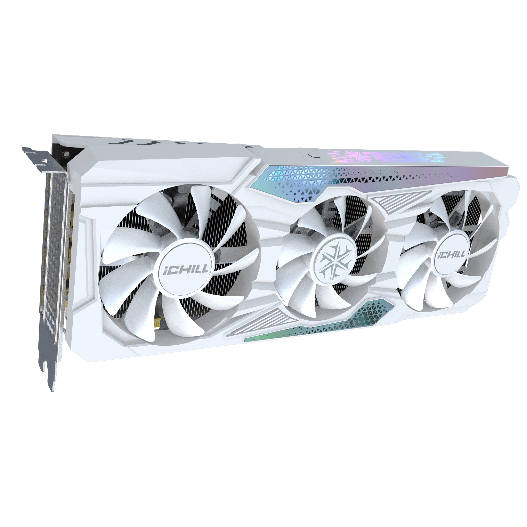 INNO3D GeForce RTX 4060 Ti 8GB ICHILL X3 White (C406T3-08D6X-17113280) - зображення 1