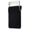 HP 14" Protective Reversible Black/Gold Laptop Sleeve (2F1X3AA) - зображення 5