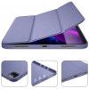 BeCover Чохол-книжка Tri Fold Soft TPU Silicone  для Apple iPad Pro 11 2020/2021/2022 Purple (709711) - зображення 3
