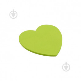 H-Tone Стикеры фигурные зеленые 30 листов Сердце JJ50348 H-Tone