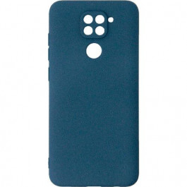 DENGOS Carbon для Xiaomi Redmi Note 9 Blue (DG-TPU-CRBN-90)