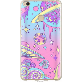 Endorphone Силіконовий чохол на Xiaomi Mi Max 2 Рожева галактика 4146u-994-38754