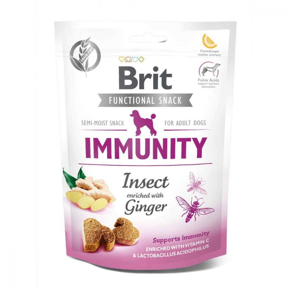 Brit Functional Snack Immunity Insect 150 г (111421/9970) - зображення 1