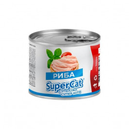 SuperCat паштет з рибою, 200г (4823089348896)