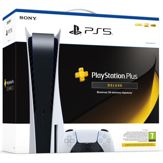 Sony PlayStation 5 825GB PS Plus Deluxe Bundle - зображення 1