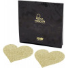 Bijoux Indiscrets Прикраси для сосків  Flash Glitter Pasties Heart, золоті (8437008002798) - зображення 1