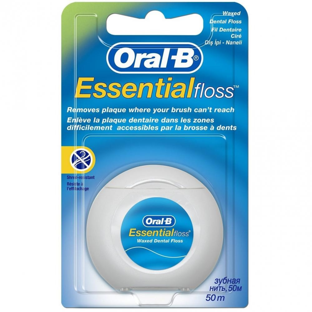 Oral-B Зубная нить  Essential Мятная 50 м (5010622005029) - зображення 1