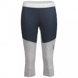Scott Термоштани жіночі  W Defined Merino Pants, Dark blue/Light grey melange, XL (277794.7037.009)
