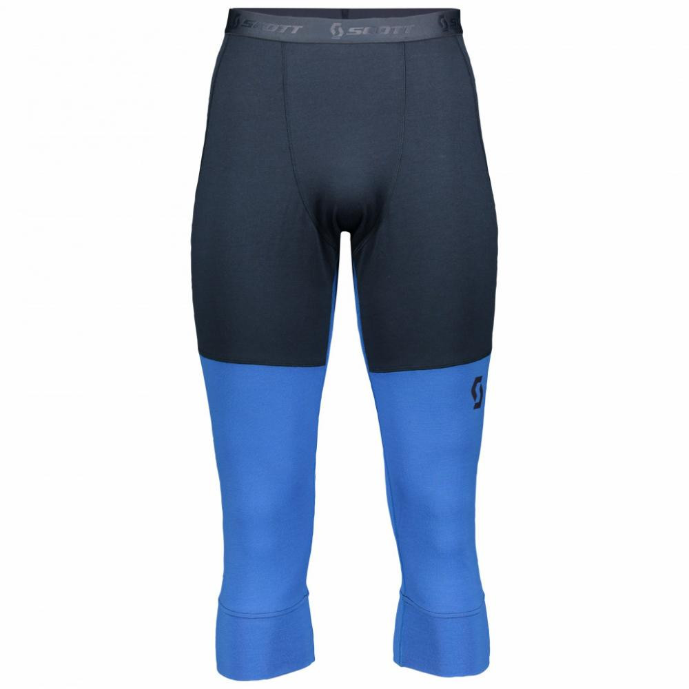 Scott Термоштани чоловічі  Defined Merino Pants, Dark blue/Skydive blue, M (277773.6639.007) - зображення 1