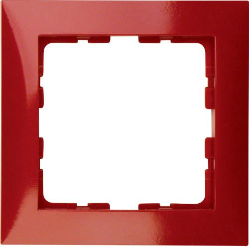 Berker Рамка S.1, 1 п., красная (10118962) - зображення 1