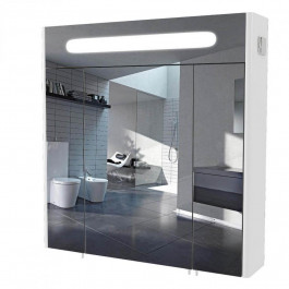 Аква Родос Зеркальный шкаф Париж 80 с подсветкой (АР000001164)