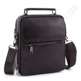 H.T Leather Кожаная мужская наплечная сумка с ручкой и плечевым ремнем H.T. Leather (9027-5)