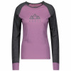Scott Термофутболка жіноча  W Defined Merino Longsleeve Shirt, Dark grey melange/Cassis pink, S (277793.66 - зображення 1