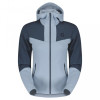 Scott Кофта жіноча  W Defined MID Hoody, Glace blue/Metal blue, S (291833.7370.006) - зображення 1