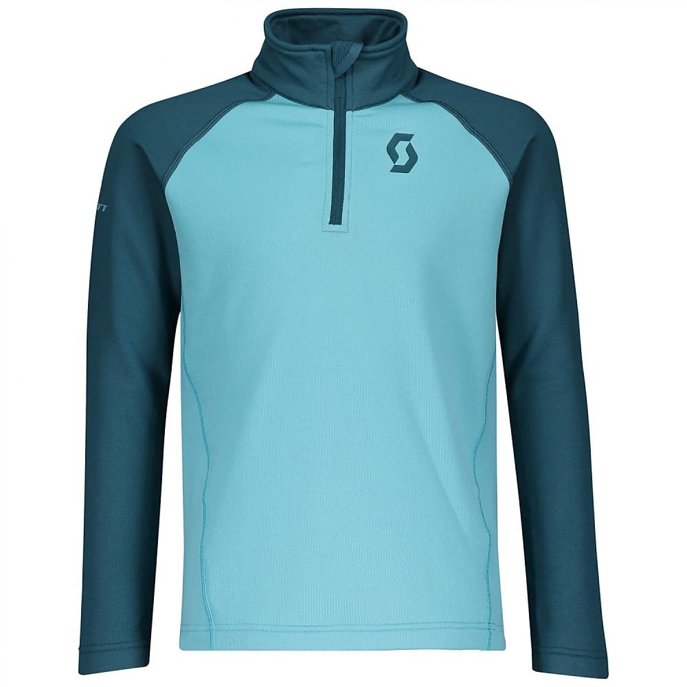 Scott Кофта підліткова  Jr 1/2 Zip Defined Light, Majolica blue/Bright blue, XL (244934.6650.009) - зображення 1