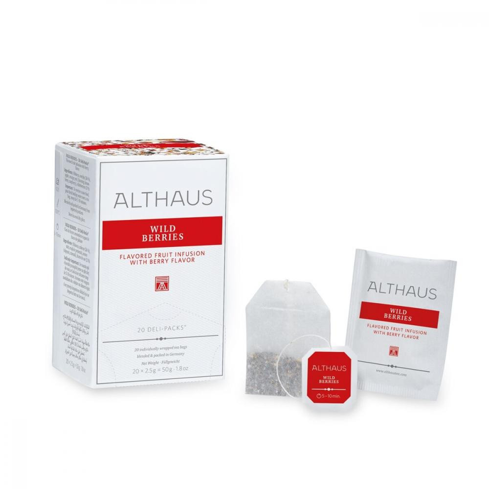 Althaus Чай пакетированный  Wild Berries 20х2,5 г - зображення 1