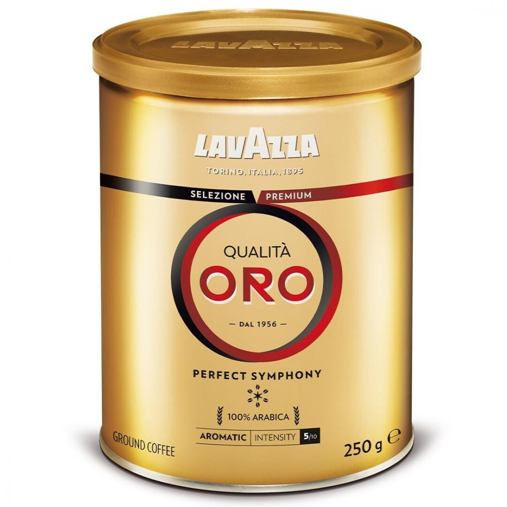 Lavazza Qualita Oro молотый ж/б 250 г (8000070020580) - зображення 1