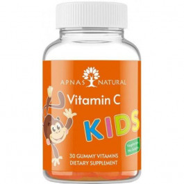 Apnas Natural Вітаміни  для дітей C 125 мг №30 пастилки 641528005940