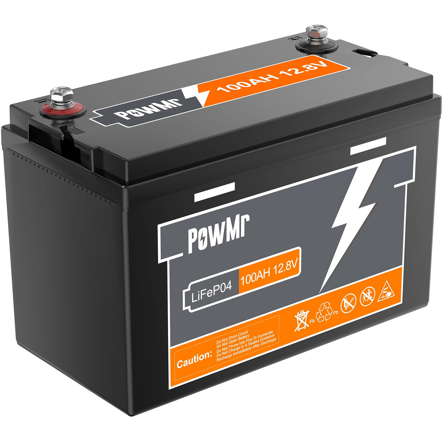 PowMr 100Ah 12.8V Lifepo4 - зображення 1