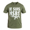 Kaldun Футболка T-shirt  Je Suis MSBS Grot - Зелена L зеленый - зображення 1