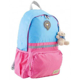 YES Рюкзак школьный  OX 311 голубой-розовый (554076)