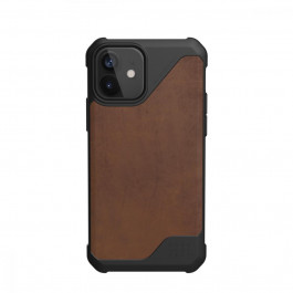URBAN ARMOR GEAR iPhone 12 / 12 Pro Metropolis LT Leather Brown (11235O118380)