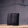 Karya Чорний жіночий гаманець із натуральної шкіри на кнопці  (2421315) - зображення 7