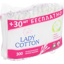 Lady Cotton Ватні палички  300 шт. (м&apos;яка) (4620005734562)