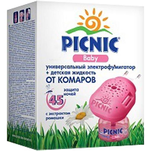 Picnic Фумігатор  Baby + рідина 30 мл (4820185021319) - зображення 1