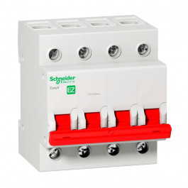   Schneider Electric EZ9 4Р, 400В, 63А (EZ9S16463)