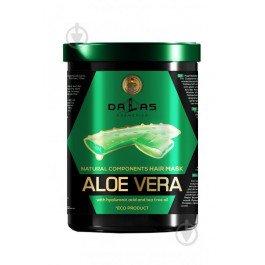 Dalas Маска для волосся  Aloe Vera з гіалуроновою кислотою, натуральним соком алое й олією чайного дерева 