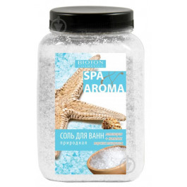 BIOTON Морская соль для ванн  Spa Aroma природная с экстрактом ламинарии и комплексом морских минералов 750