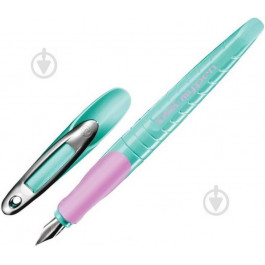   Herlitz Ручка перьевая  My.pen Mint-Lila мятний корпус 10999811 для левши