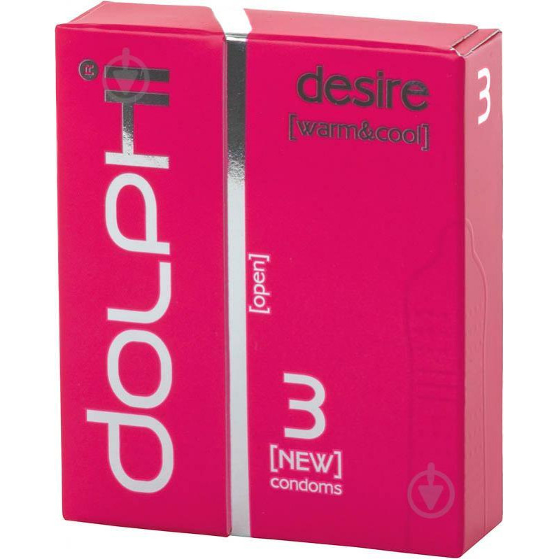 DOLPHI Презервативи DOLPHI LUX Desire 3 шт (4820144772610) - зображення 1
