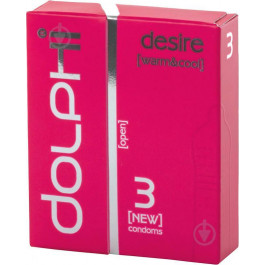 DOLPHI Презервативи DOLPHI LUX Desire 3 шт (4820144772610)