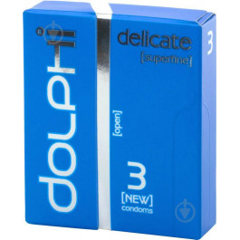 DOLPHI Презервативи DOLPHI LUX Delicate 3 шт (4820144771675)