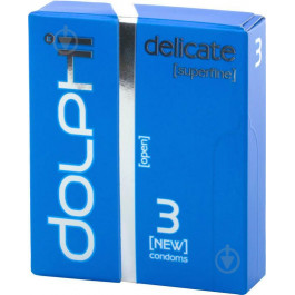   DOLPHI Презервативи DOLPHI LUX Delicate 3 шт (4820144771675)