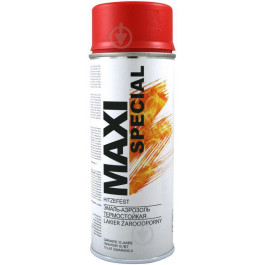 MAXI color Эмаль аэрозольная термостойкая красная Maxi Color 400 мл MX0015