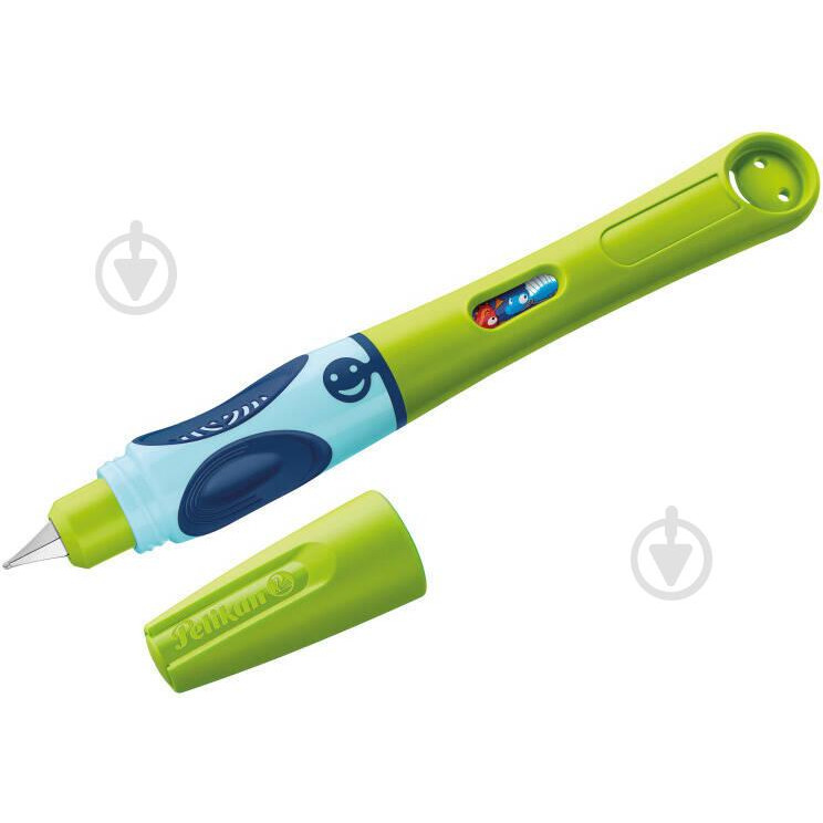 Pelikan Ручка перова повчальна для правши  Griffix Green Синя Салатовий корпус (805674) - зображення 1
